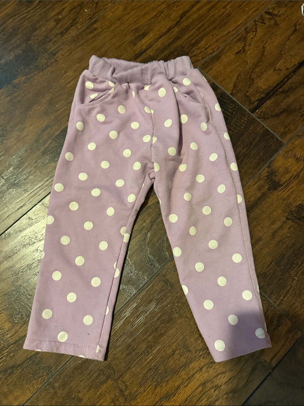 Purple Polka Dot pants